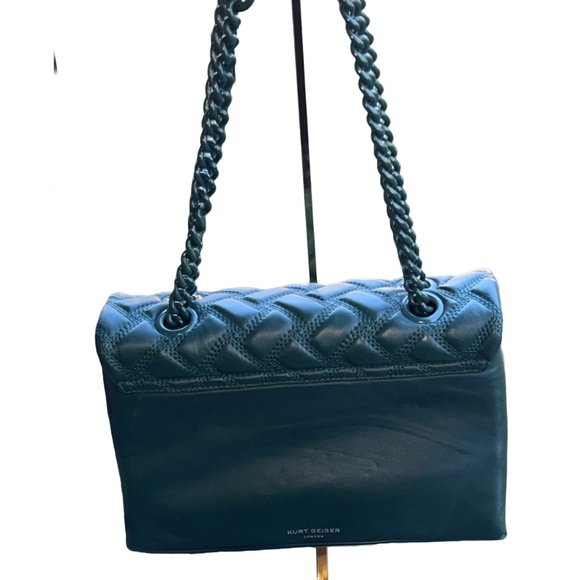 Kurt Geiger LEATHER KENSINGTON DRENCH BAG - Picture 4 of 5